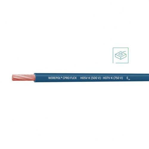[20193532] CABLE WIREPOL CPRO FLEX H05V-K(500V)-H07V-K(750V)1x1,5 AZ(SE SUMINISTRA CJ.200m)