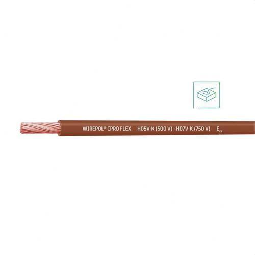 [20193542] CABLE WIREPOL CPRO FLEX H05V-K(500V)-H07V-K(750V)1x2,5 MR(SE SUMINISTRA CJ.200m)