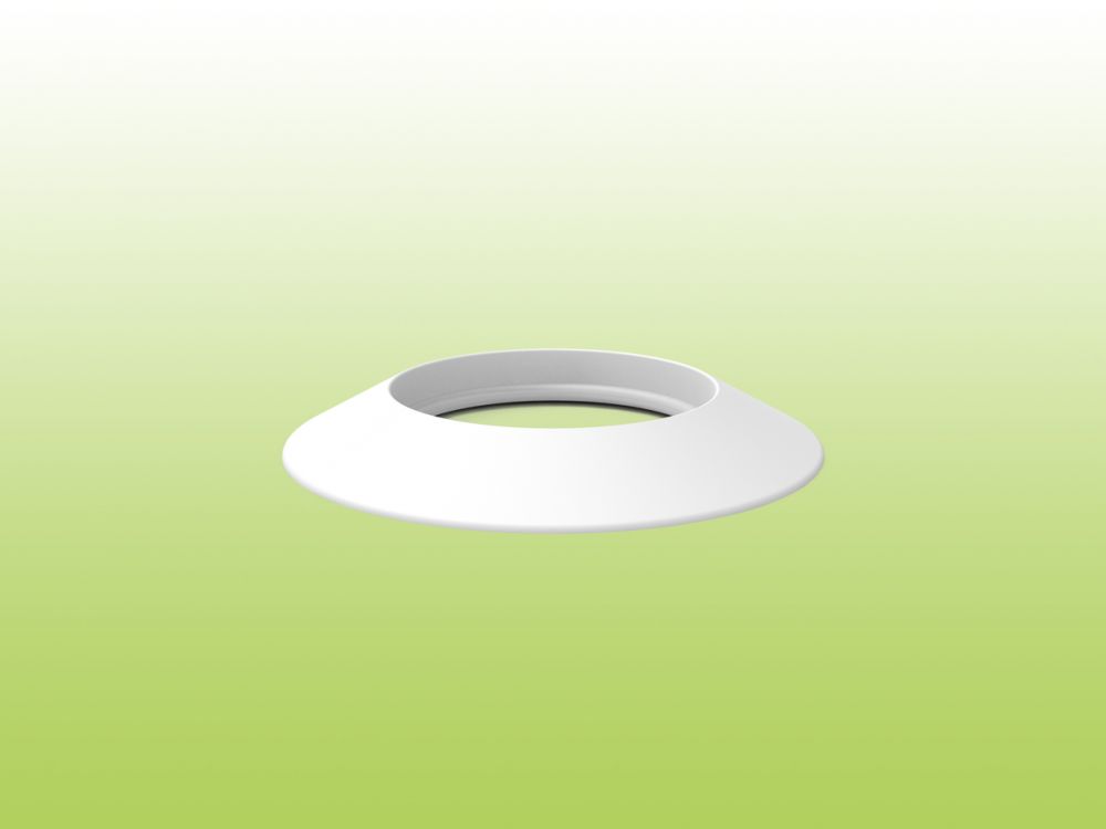 [10PL6] PLAFÓN Ø100 EN EPDM BLANCO