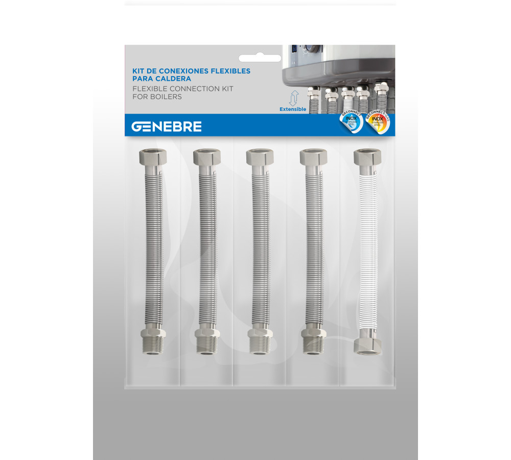 [K3770 00] KIT CONEXIONES FLEXIBLES PARA CALDERA