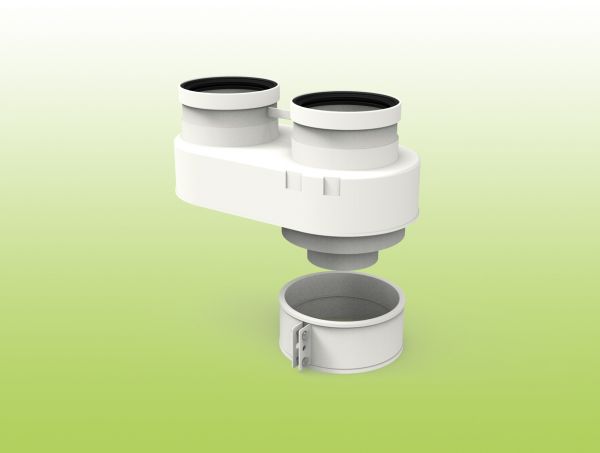 [8ADBCH5] ADAPTADOR BIFLUJO ARISTON Y THERMOR