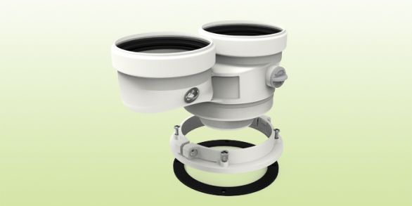 ADAPTADOR BIFLUJO FERROLI