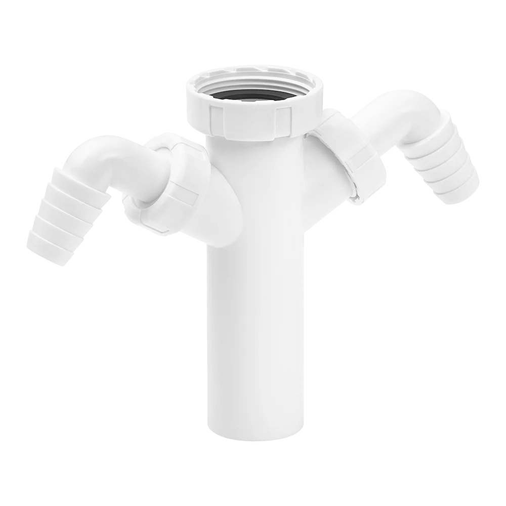 [50803] RACOR EXTENSIBLE TOMA LAVADORA DOBLE T-218 1 1/2 x Ø20 x Ø40