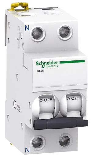 [A9K24640] INTERRUPTOR MAGNETOTÉRMICO ACTI9 iK60 1P+N 40 A CURVA C 6 kA – SCHNEIDER ELECTRIC