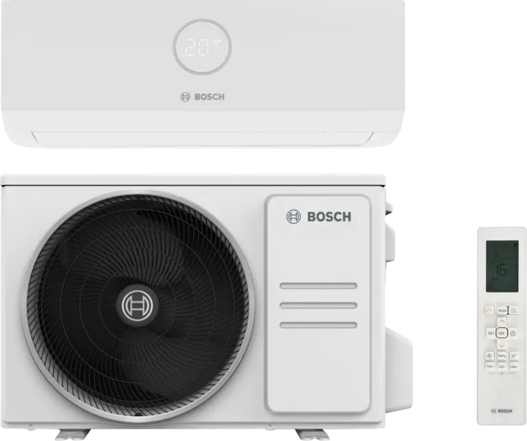 BOSCH 1X1 CLIMATE 3000i CL3000iU W 53 E + CL3000i 53 E WIFI R32 FRÍO 5,3 kW Y CALOR 5,6 kW