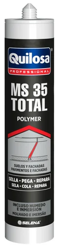 [49081] SILICONA POLÍMERO MS 35 TOTAL SELLADO/PEGA 300 ML BLANCO – QUILOSA