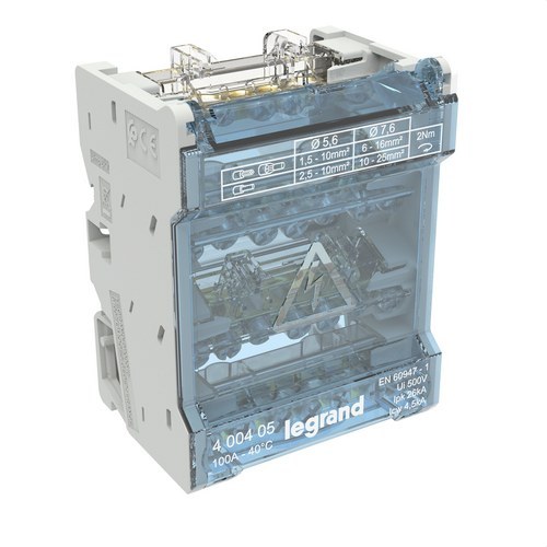 [400405] REFERENCIA MODULAR 4P 100 A 4 MÓDULOS – LEGRAND