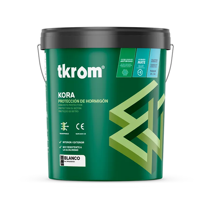 PINTURA KORA EXTRA MATE PROTECCIÓN HORMIGÓN 15L – TKROM